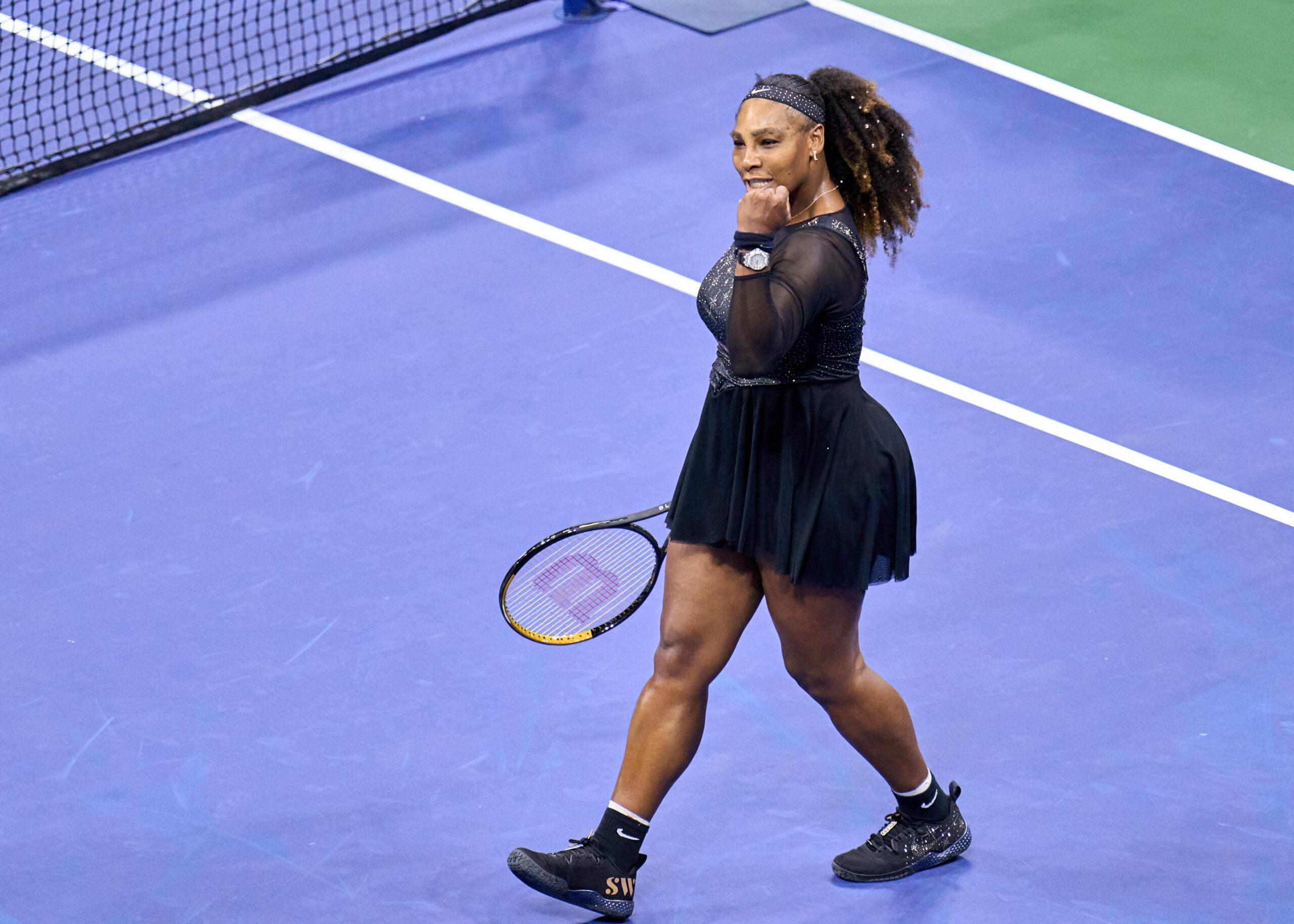 Serena Williams at The US Open Tennis Championship