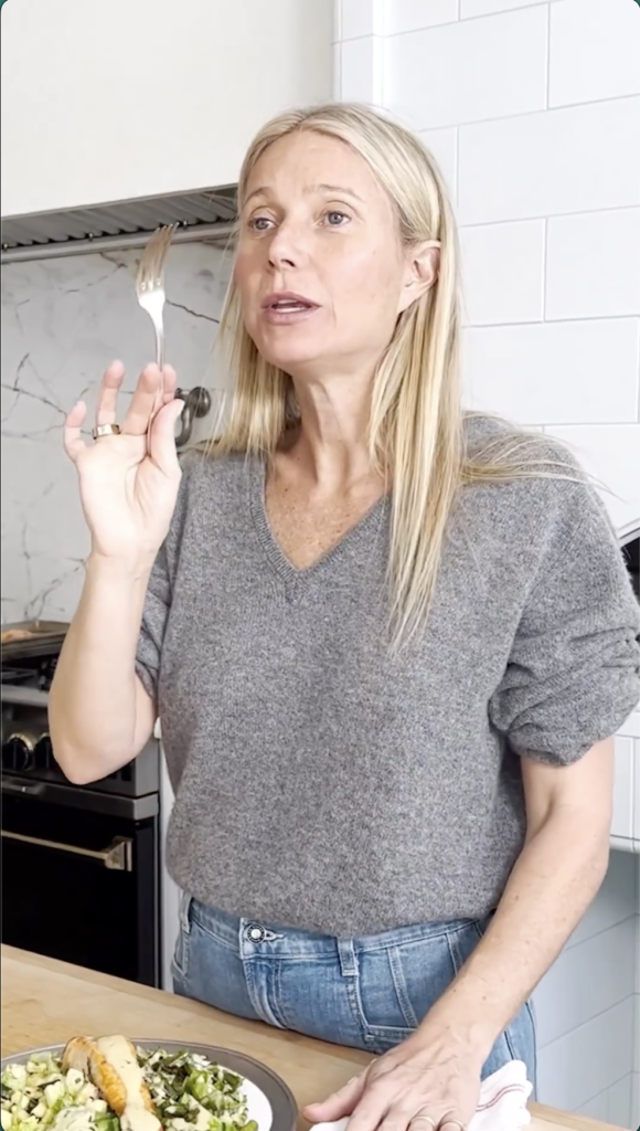 Gwyneth Paltrow Mocked For Adding 'Fat, Fat And Fat' To Salad