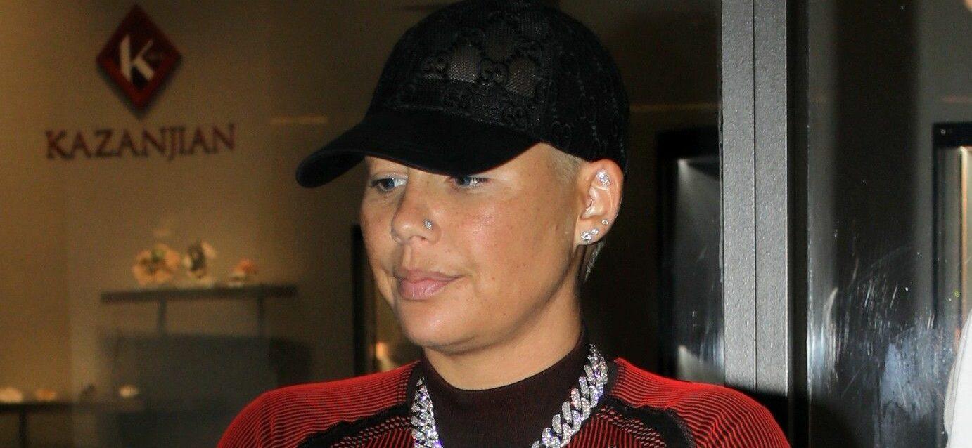 Amber Rose Painfully Mourns Beloved Pet Pauly: ‘My First Born Son