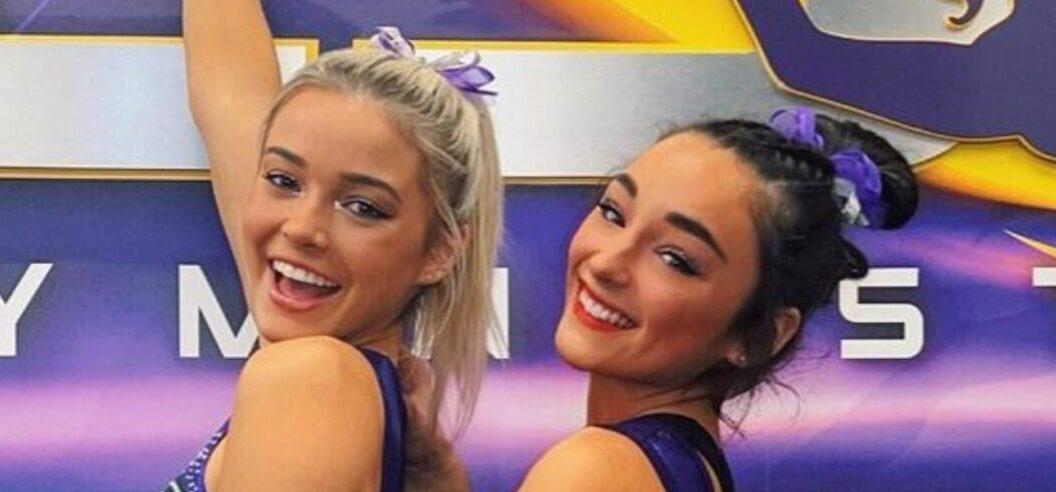 Olivia Dunne In Her Leotard Dances With Elena Arenas On ‘Meet Day’