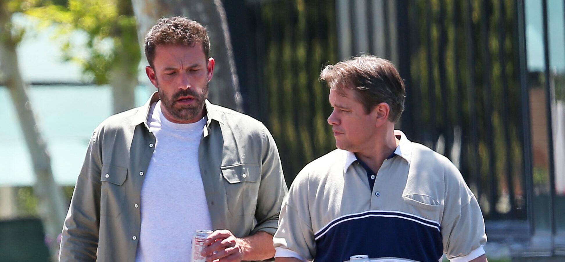 Ben Affleck Recalls Matt Damon’s Inability To Clean Up While They Were Roommates 
