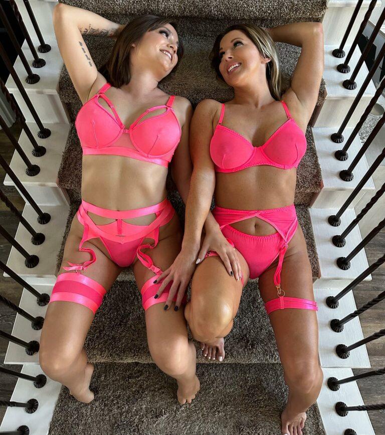 OnlyFans’ Courtney Ann & Former Pastor Nikole Mitchell Pose Braless!