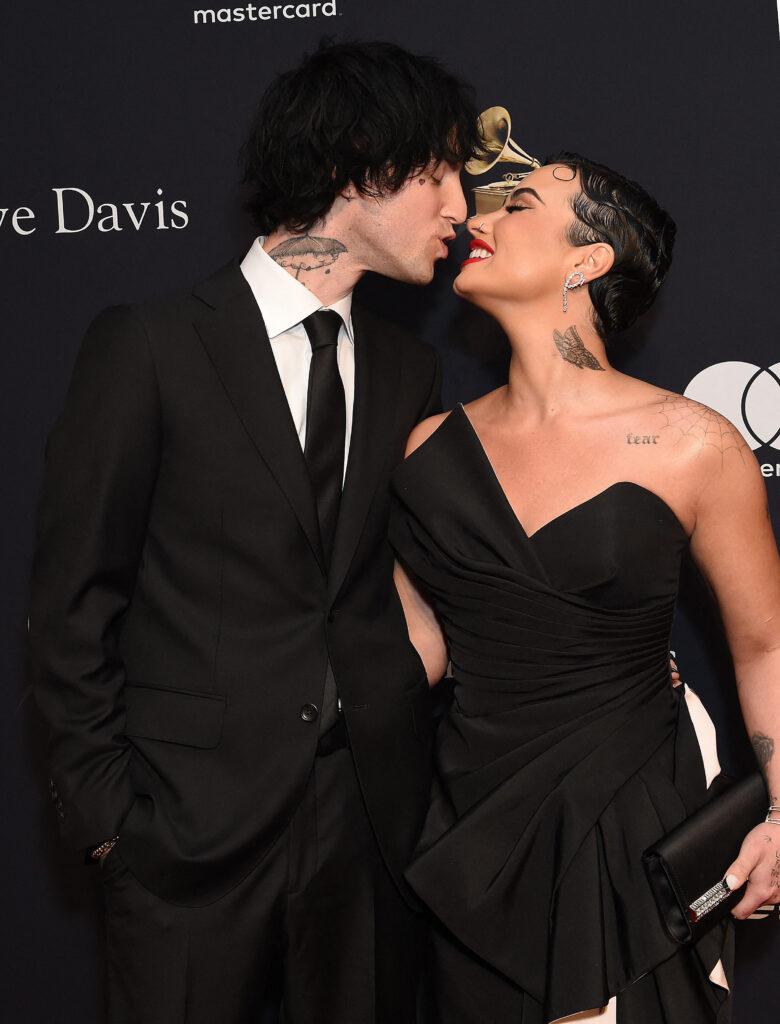 Jutes And Demi Lovato Flaunt Their Love On The Red Carpet