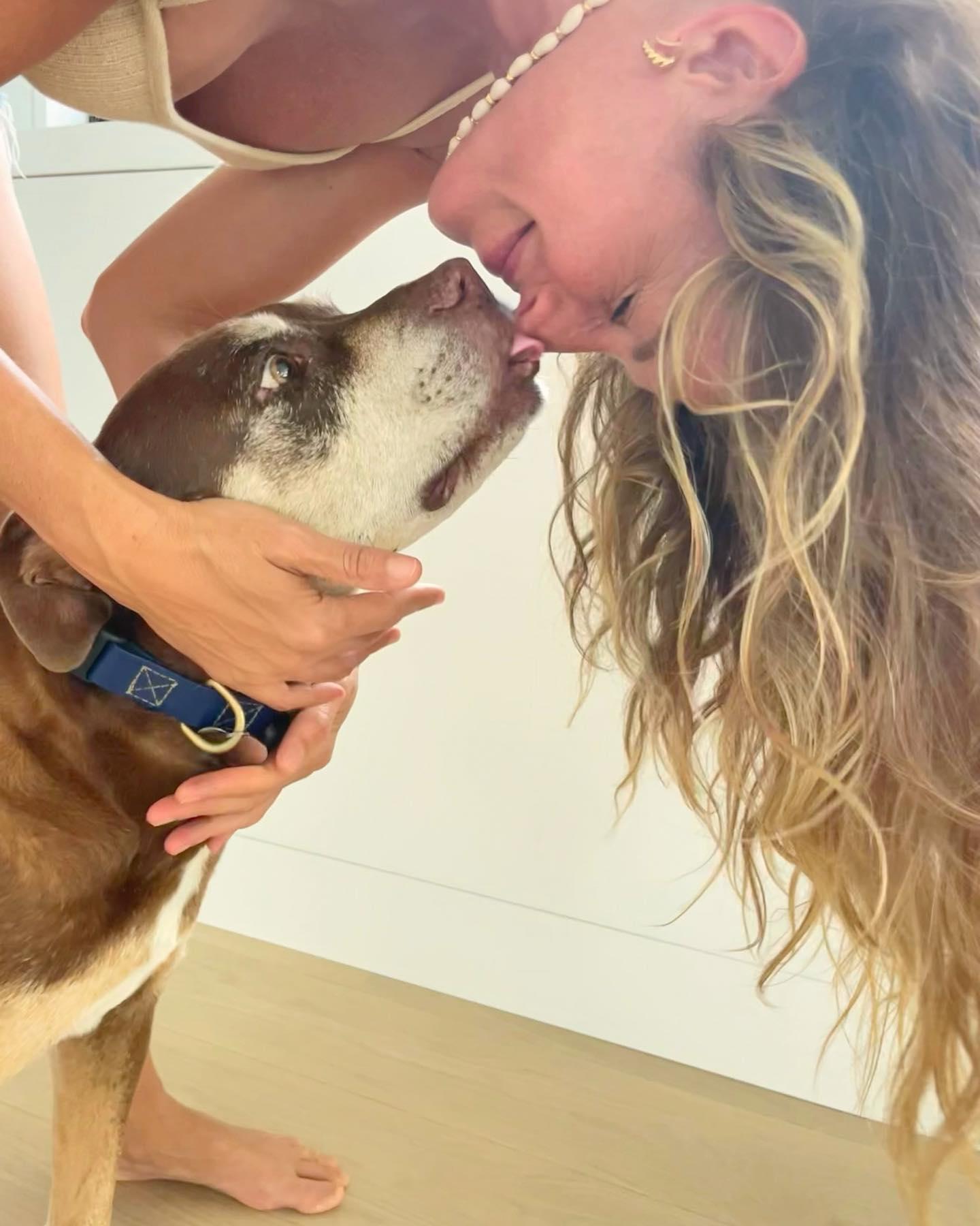Gisele Bündchen spends her first Valentine's Day without Tom Brady with her dogs