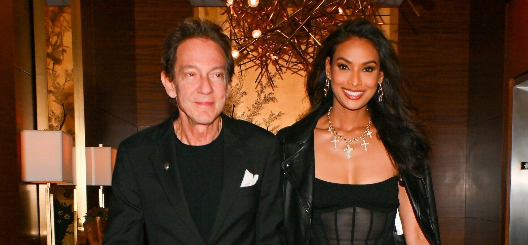 MJ’s Executor John Branca Seen Out With Model GF Ahead of Catalog Sale
