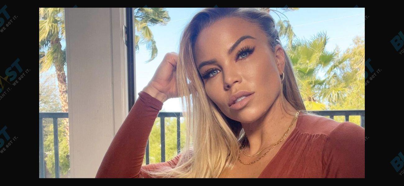 OnlyFans Model Lauren Drain Takes Plunging Selfie As Chest Pops Out Of Top