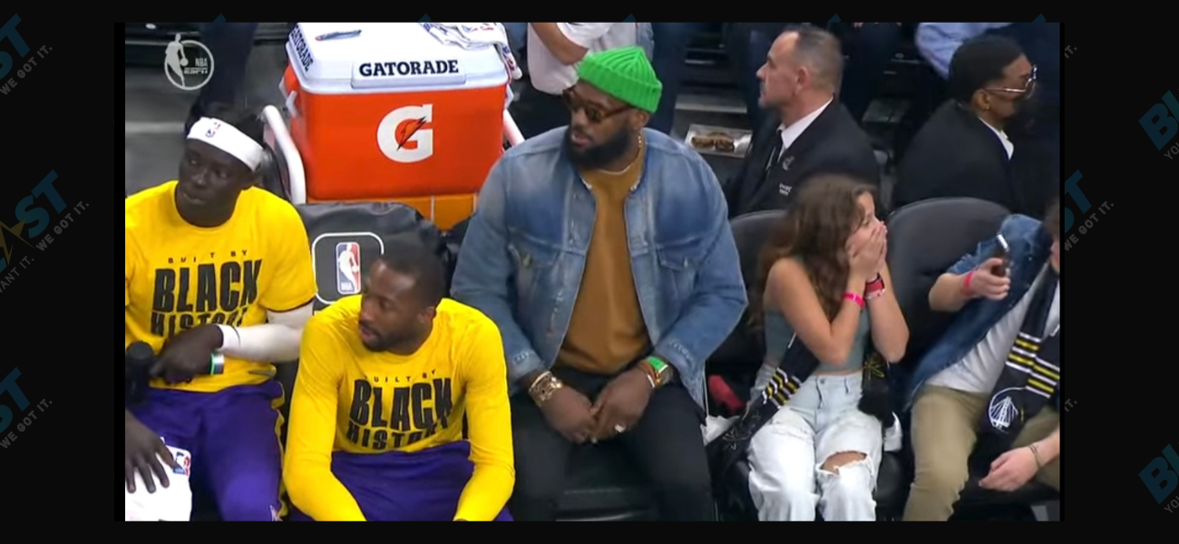 Young Fan Shocked When LeBron James Sat Next To Her Courtside: ‘The Best Moment Of My Life’