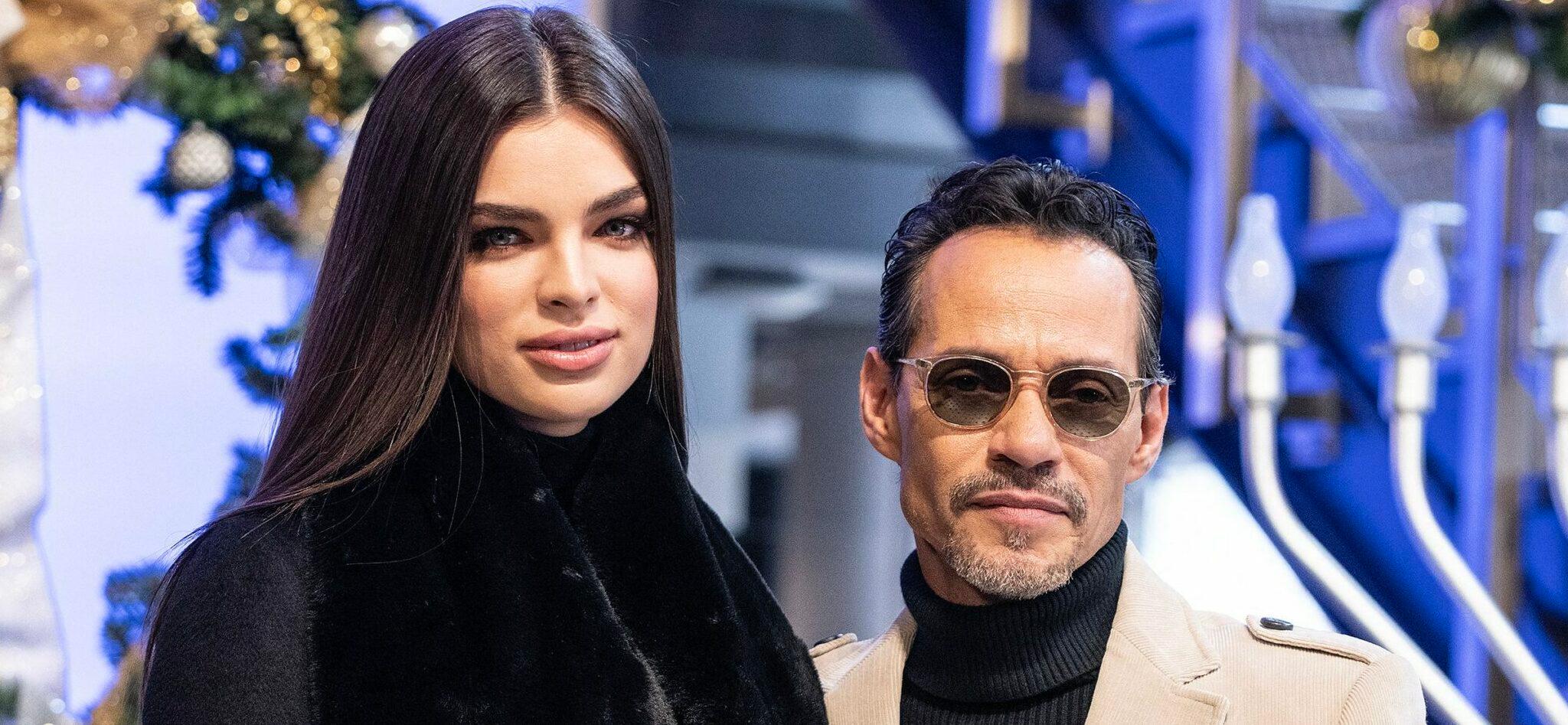 Newlyweds Marc Anthony & Nadia Ferreira Mark First Valentine’s With Pregnancy News