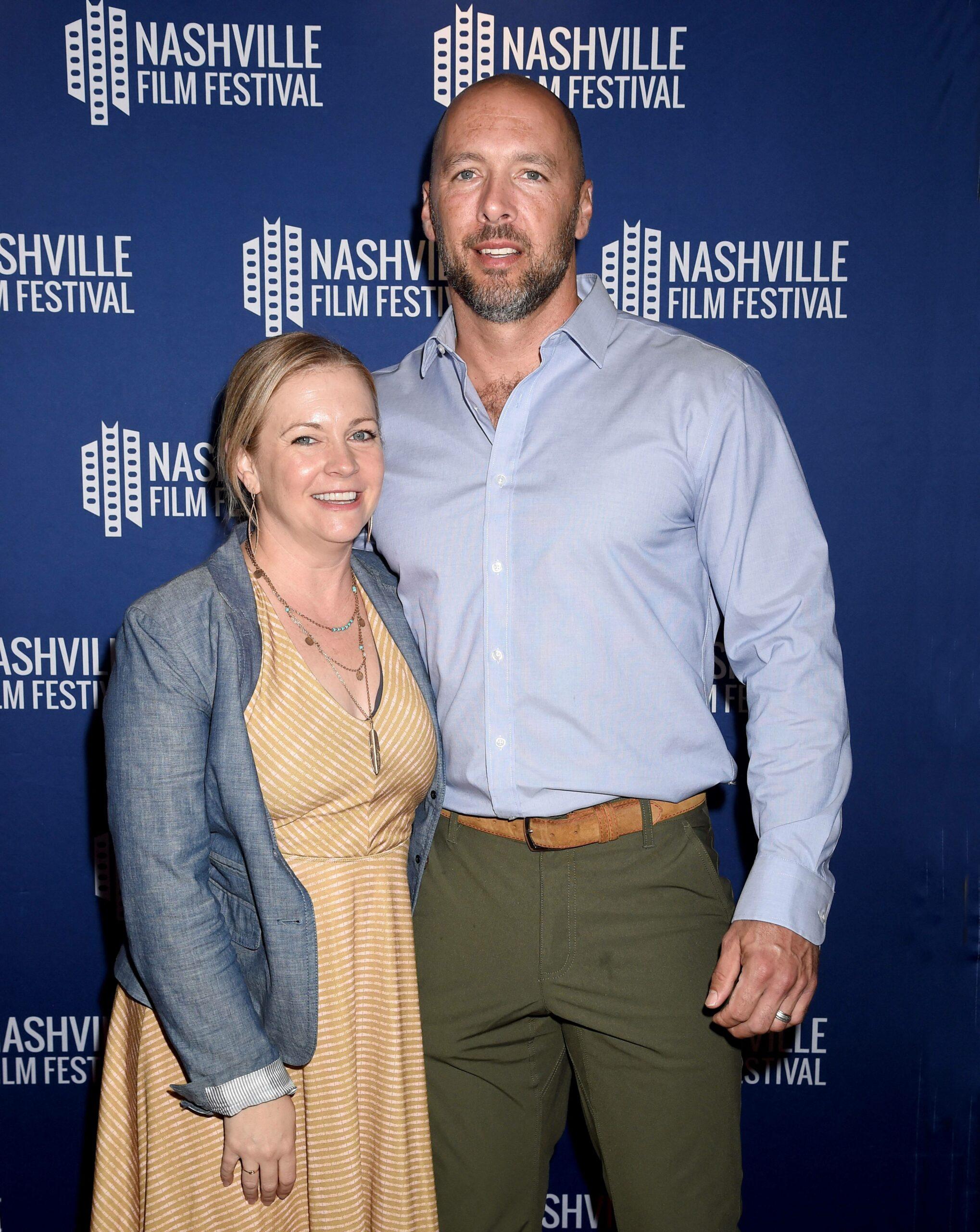 Melissa Joan Hart and Mark Wilkerson at 'Unexpected' Nashville Film Festival 2022
