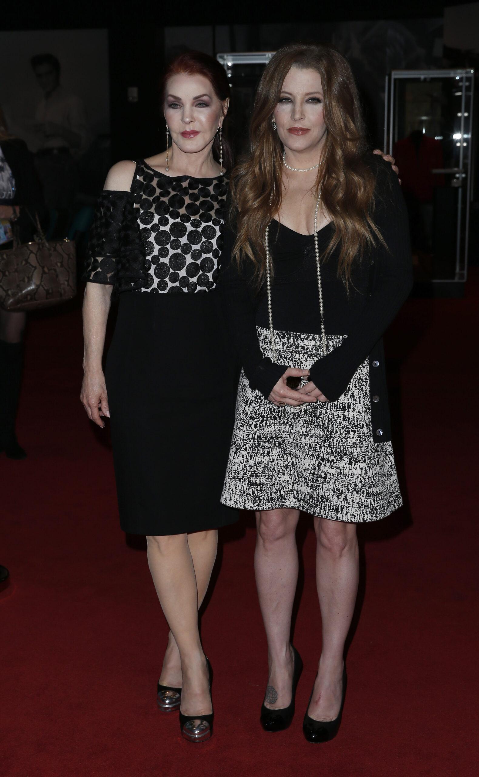 Priscilla Presley and daughter Lisa Marie Presley