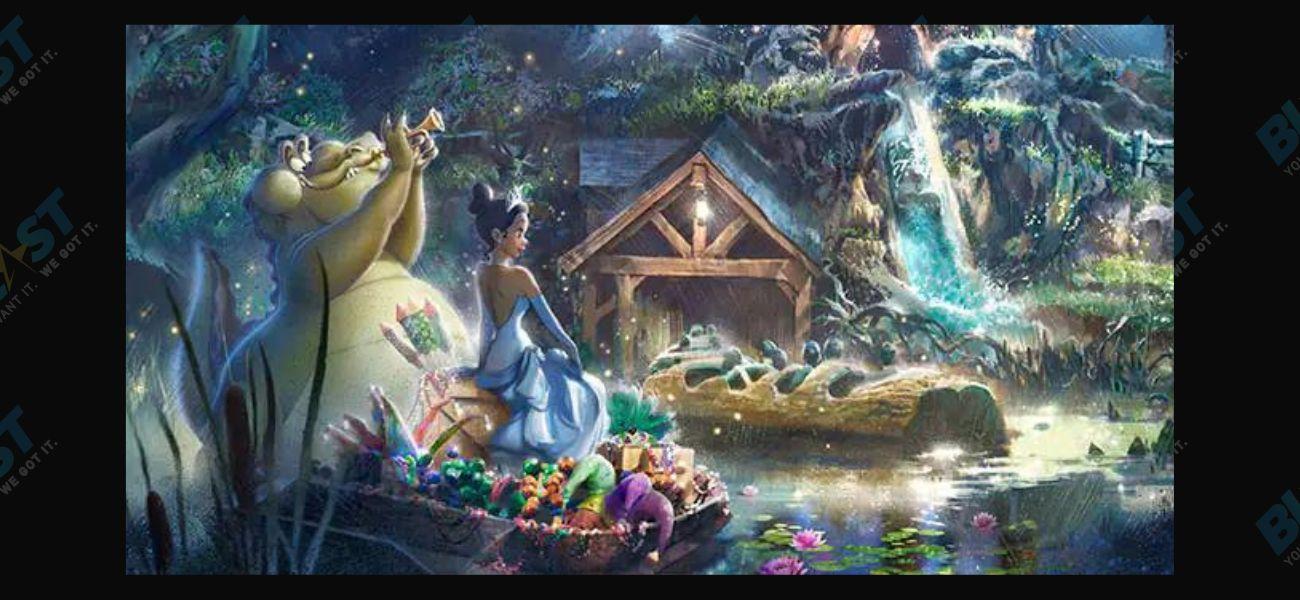 Disney reveals new Splash Mountain Princess and the Frog image