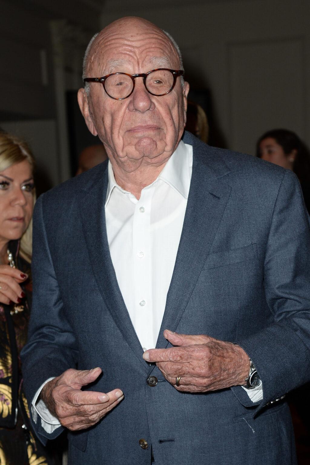 Rupert Murdoch Is Reportedly ENGAGED To Ann Lesley-Smith