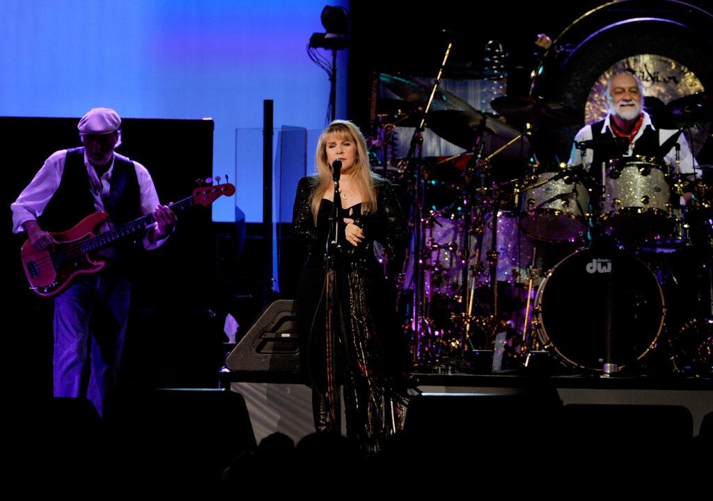 Rock band Fleetwood Mac performs live in concert at Bank Atlantic Center