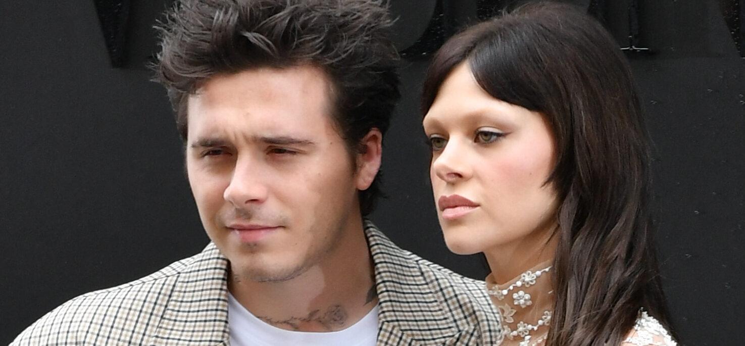 Brooklyn Beckham et Nicola Peltz at the the Valentino show