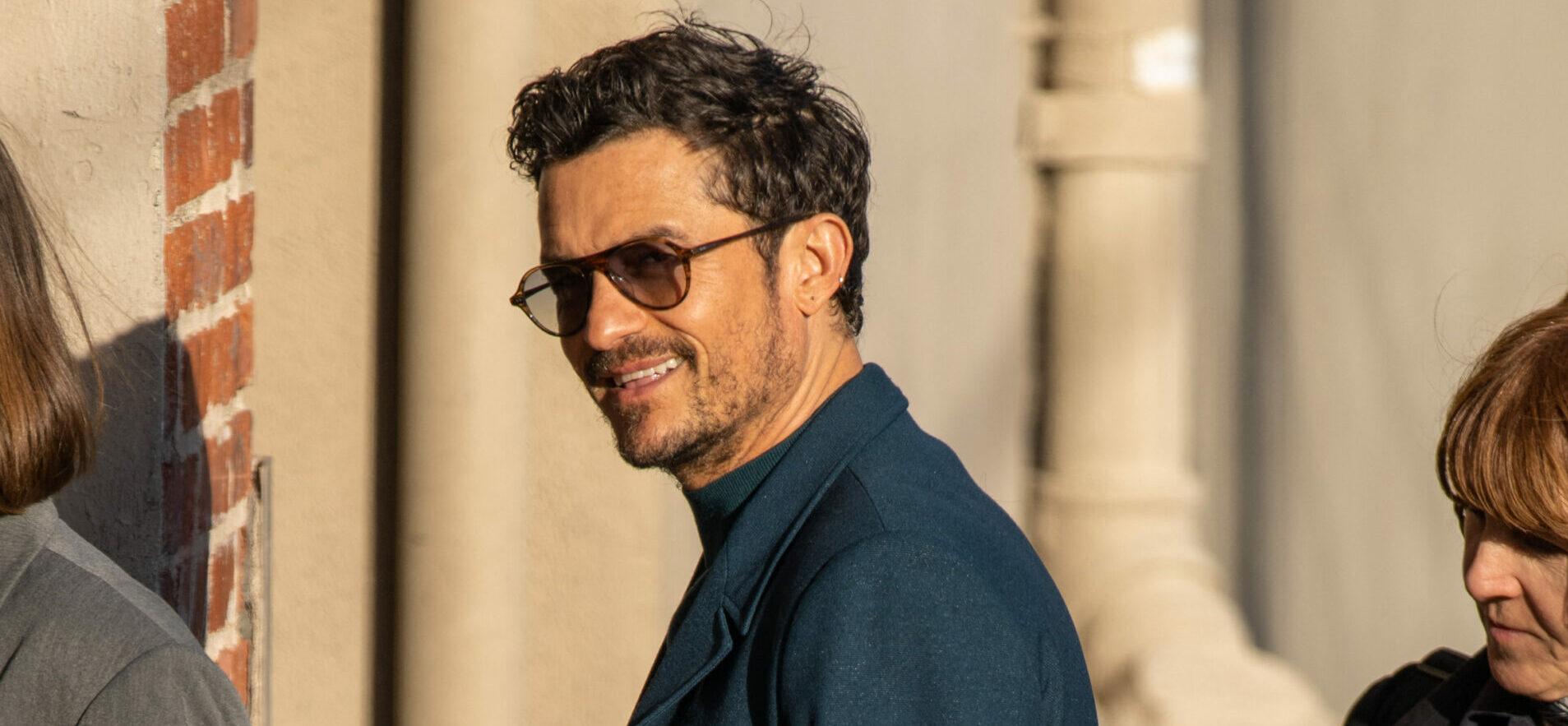 Newly Single Orlando Bloom Caught Getting Handsy With Glamorous Stranger After Jeff Bezos Party Storms Out