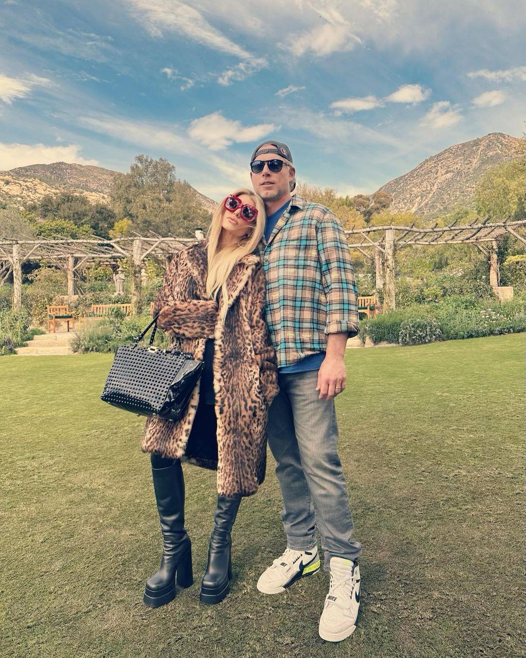 Jessica Simpson and Eric Johnson