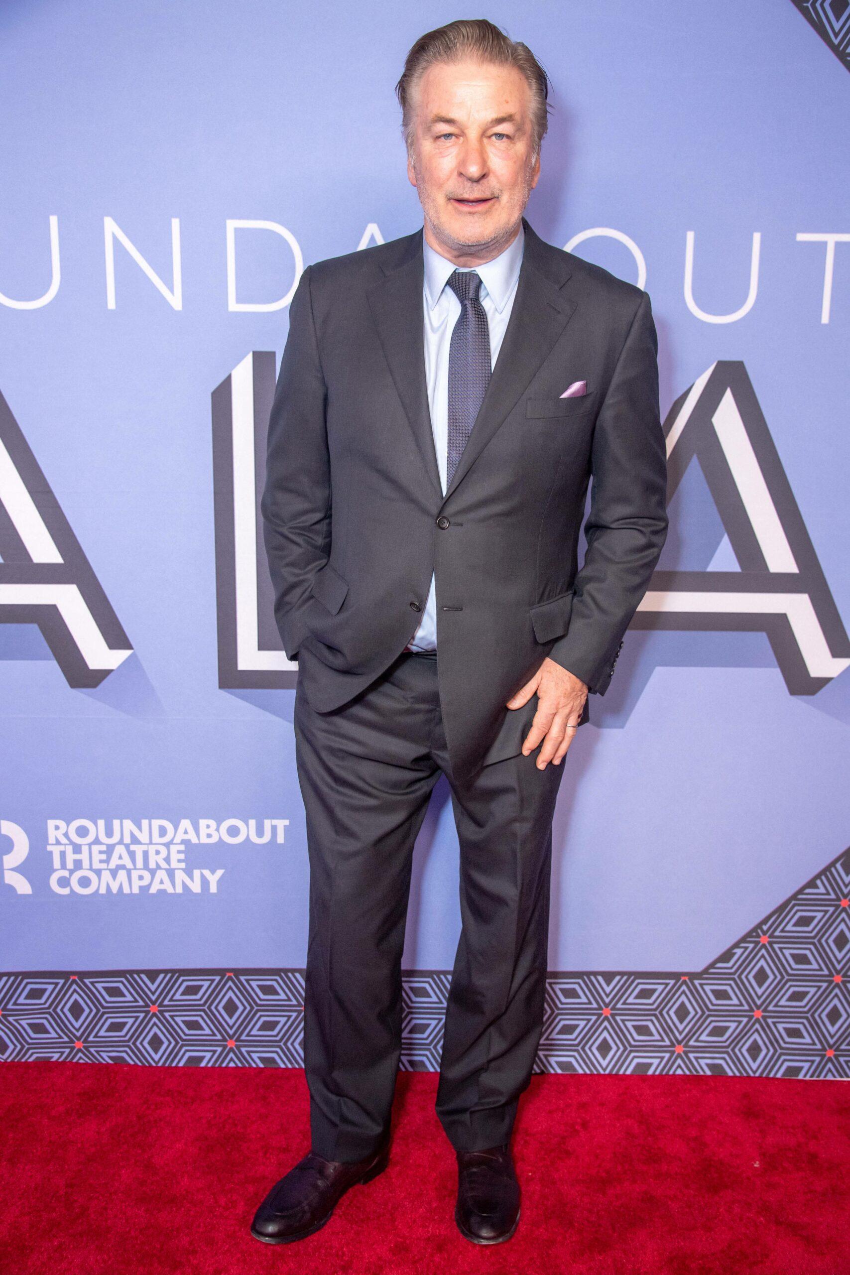 Alec Baldwin at the 2023 Roundabout Theatre Company Gala