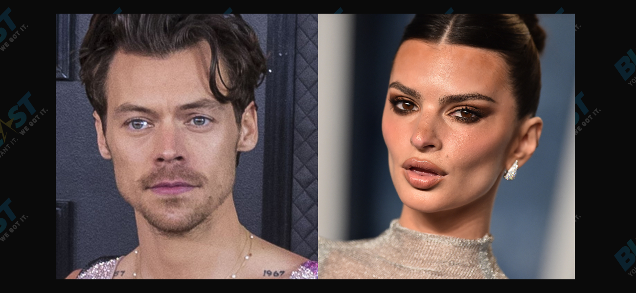 Harry Styles & Emily Ratajkowski’s Viral Kiss Goes Down As Pop Culture Moment