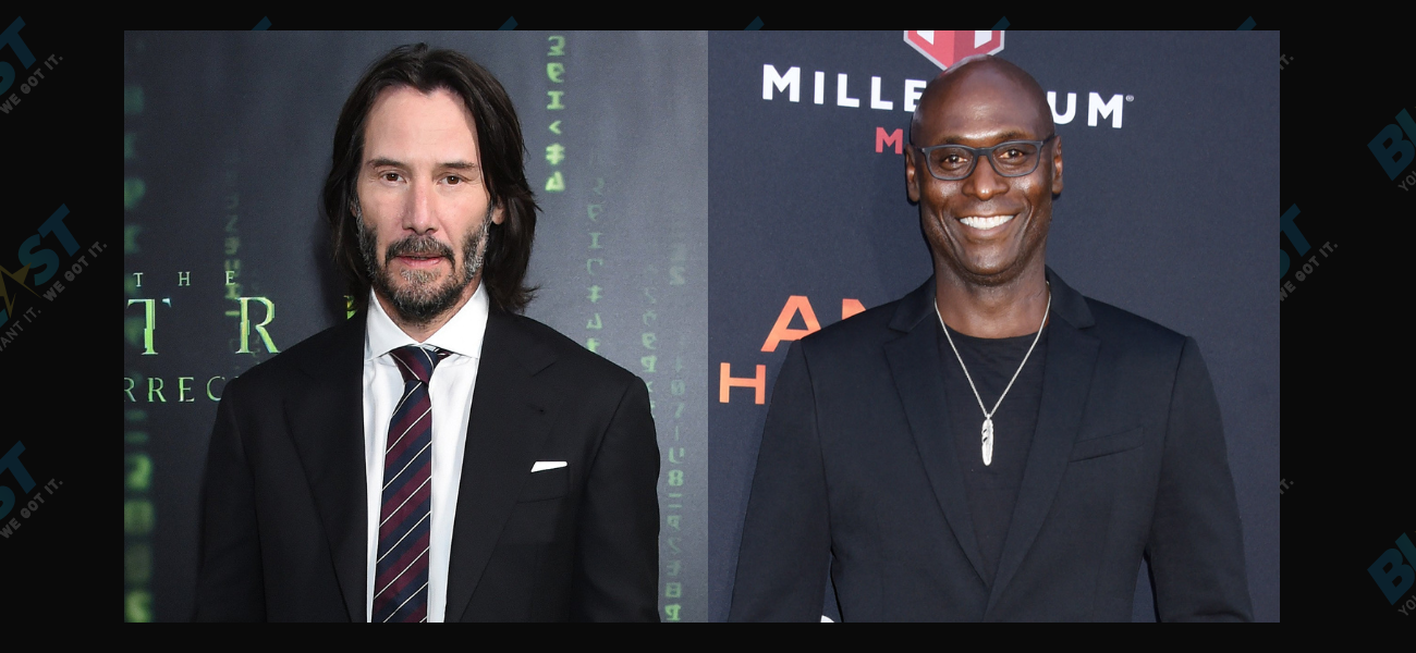 Keanu Reeves Pays Tribute to Lance Reddick at “John Wick 4