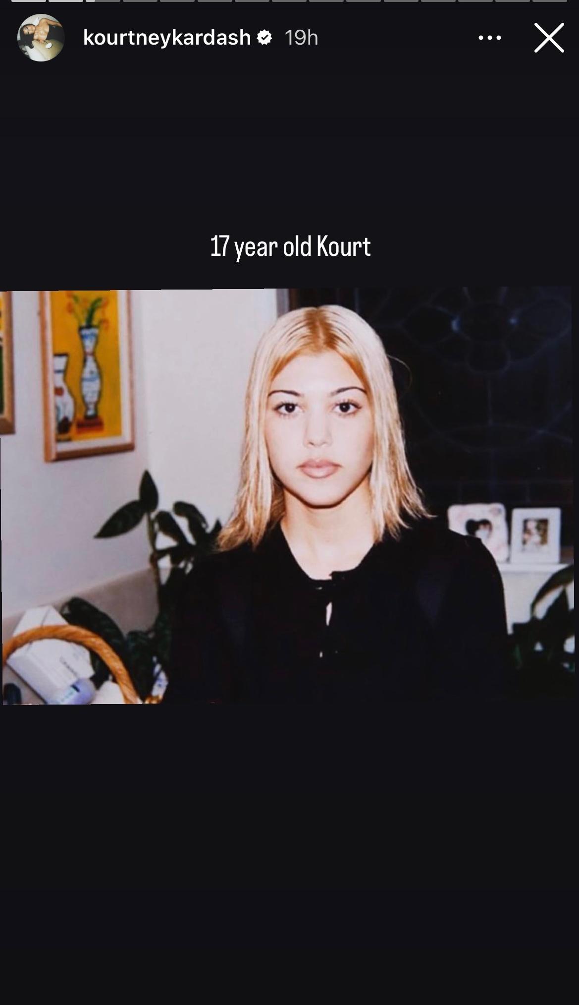 Kourtney Kardashian Stuns Fans With New Blonde Hair