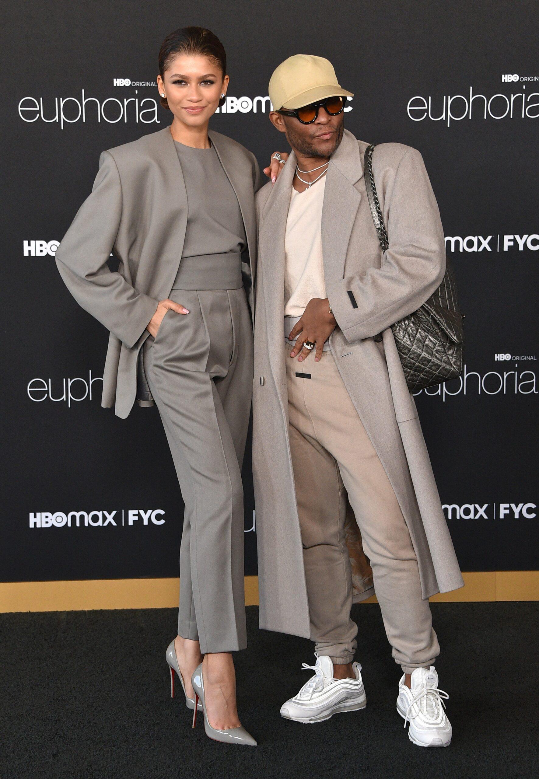 Law Roach and Zendaya at the 'Euphoria' Los Angeles FYC Event
