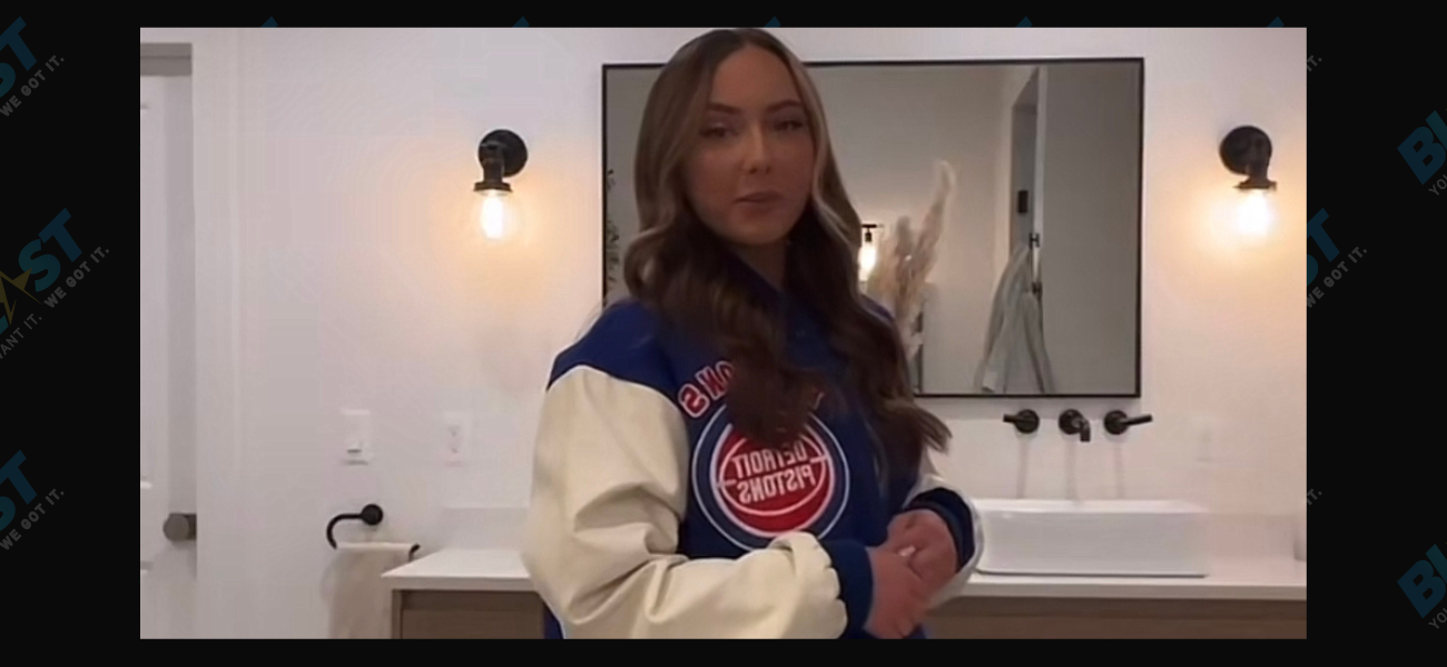 Hailie Jade Gets Gifts From Detroit Pistons After Rocking Dad, Eminem’s, Jacket At Game