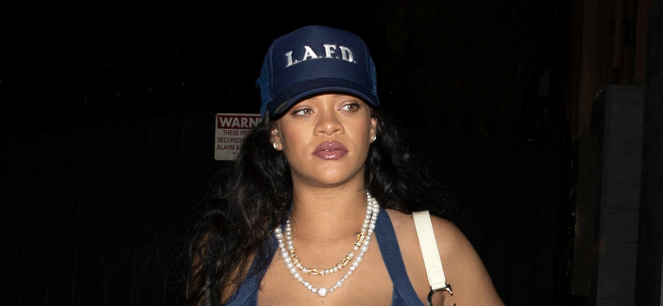 Rihanna Fuels Rumors About Her Unborn Baby’s Gender As She Shops For Baby Clothes