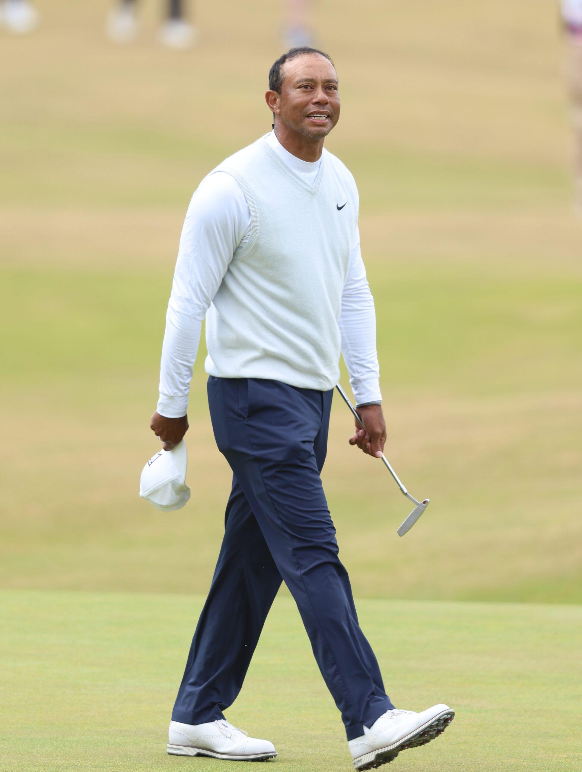 The 150th Open Golf 2022 Day 2 Tiger Woods