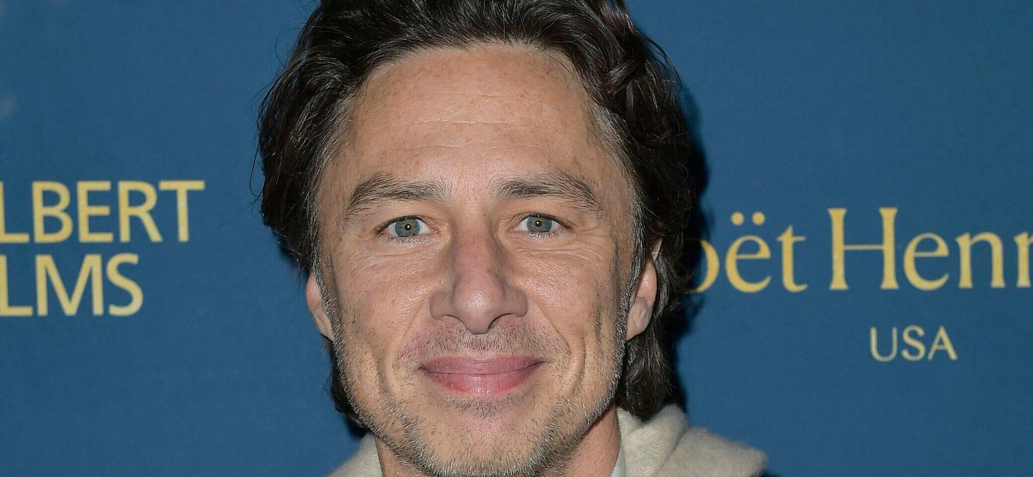 Zach Braff Gets Comfy & Cozy On Dinner Date With Ex-Girlfriend’s Family!
