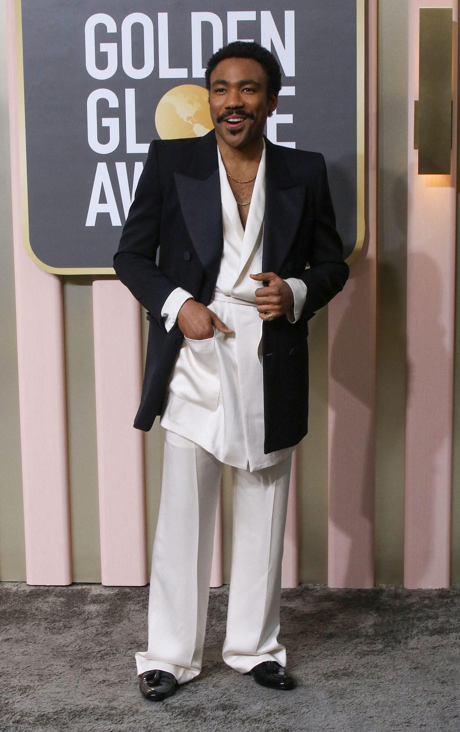 Donald Glover at the 80th Annual Golden Globe Awards - Arrivals