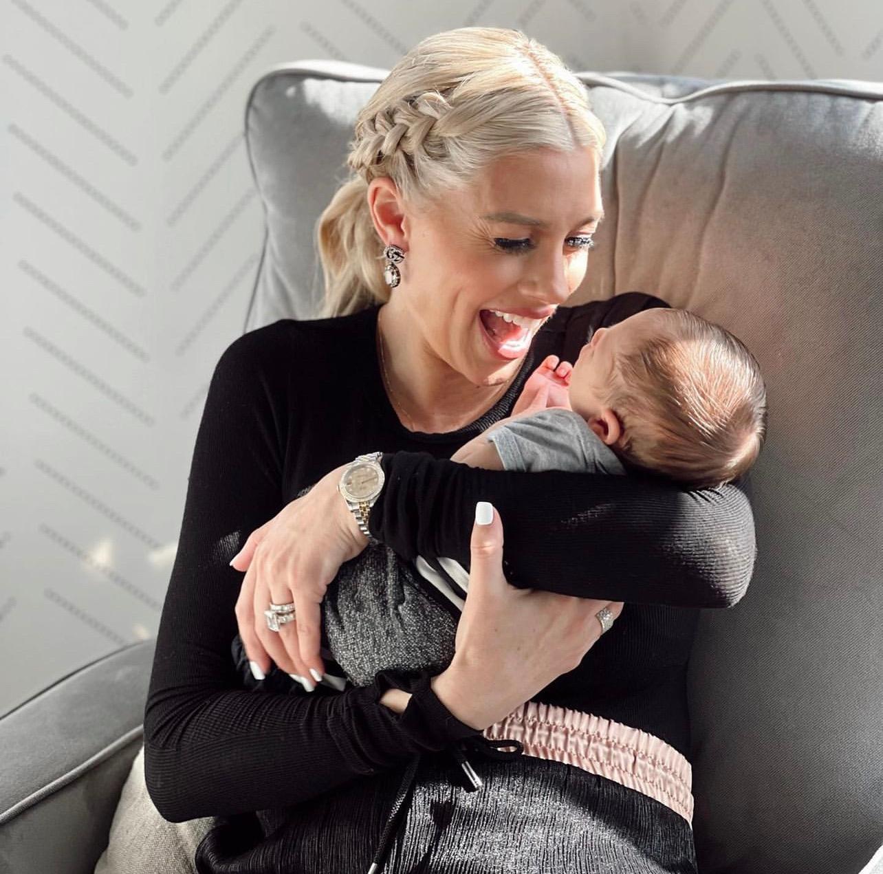 Heather Rae El Moussa Reveals What She Loves 'About Being A Mom To A Newborn'
