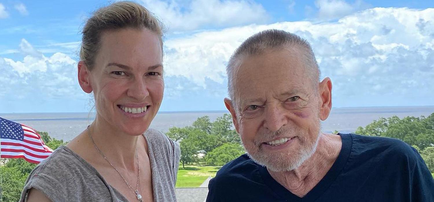 Hilary Swank Credits Dad As Her ‘Guiding Light’ In 75th Posthumous Birthday Tribute