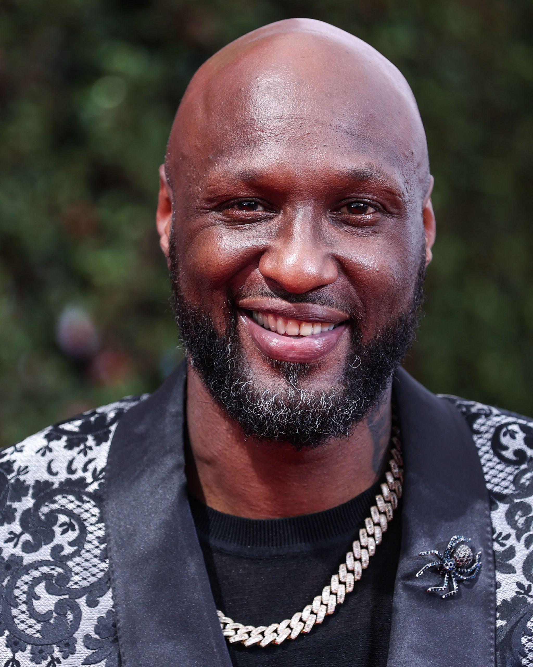 Lamar Odom at the BET Awards 2022