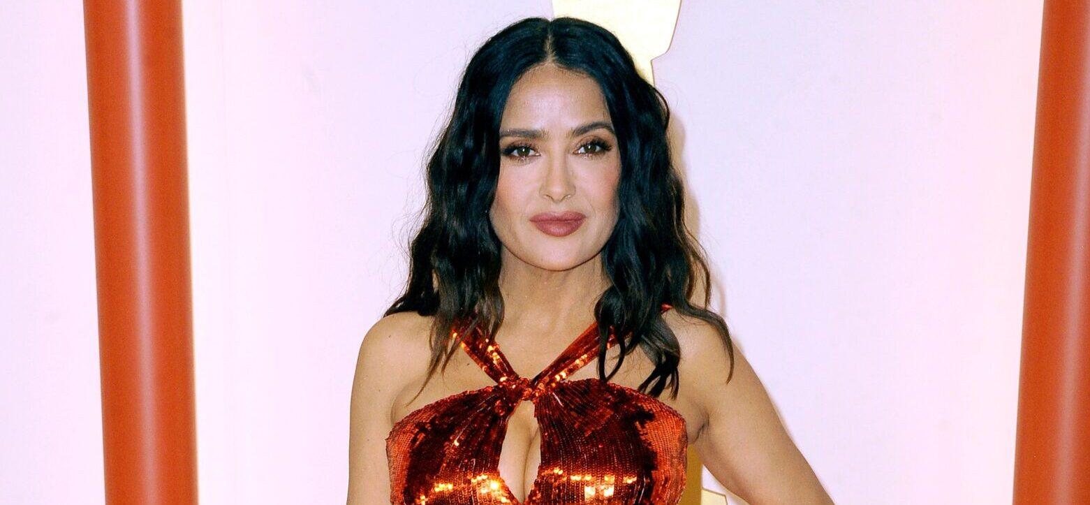 Salma Hayek Credits Meditation, Not Exercise, For Her Flawless Curves