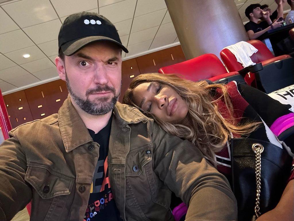 Serena Williams Dozes Off During Date Night With Husband Alexis Ohanian