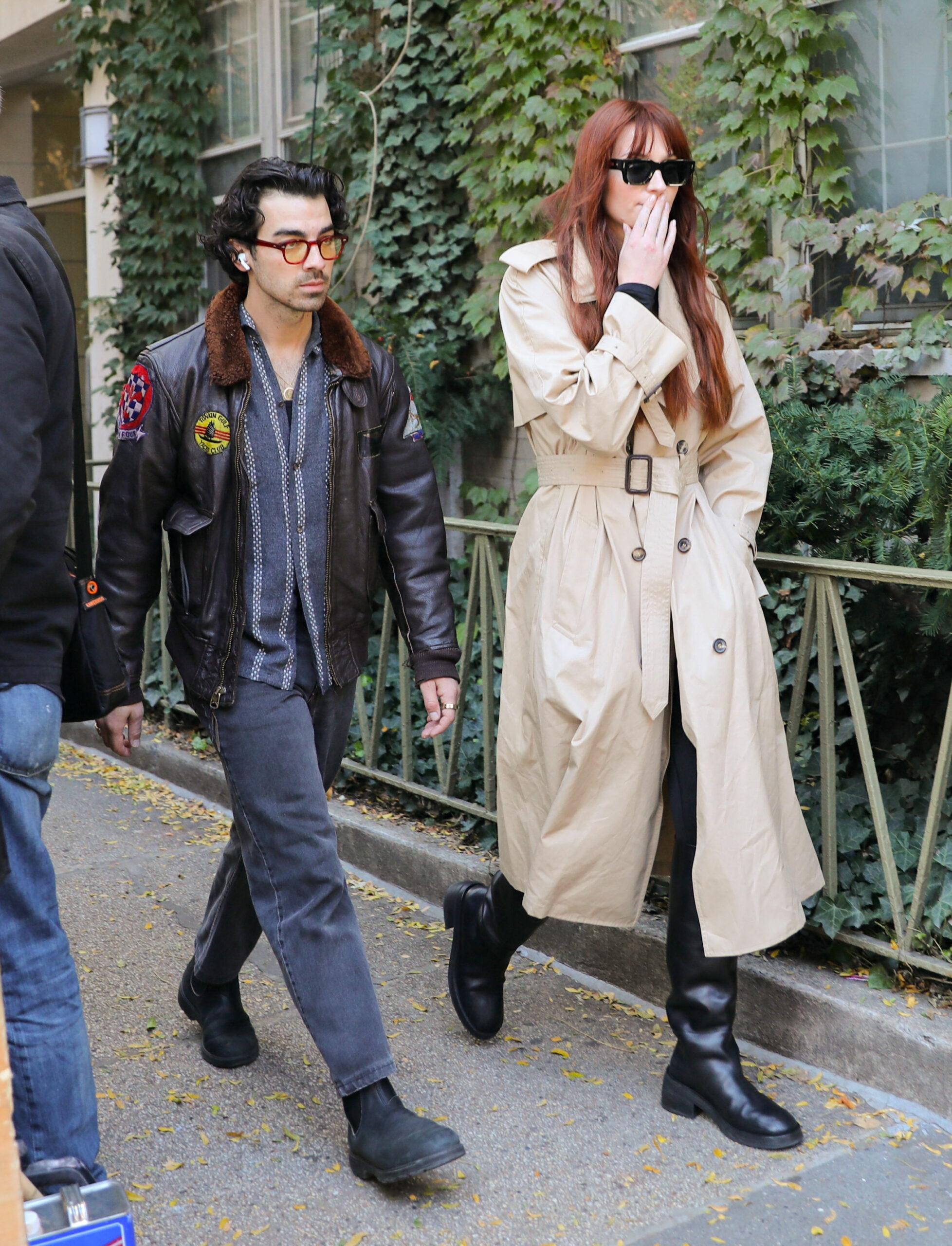 Joe Jonas and Sophie Turner are seen in New York City.