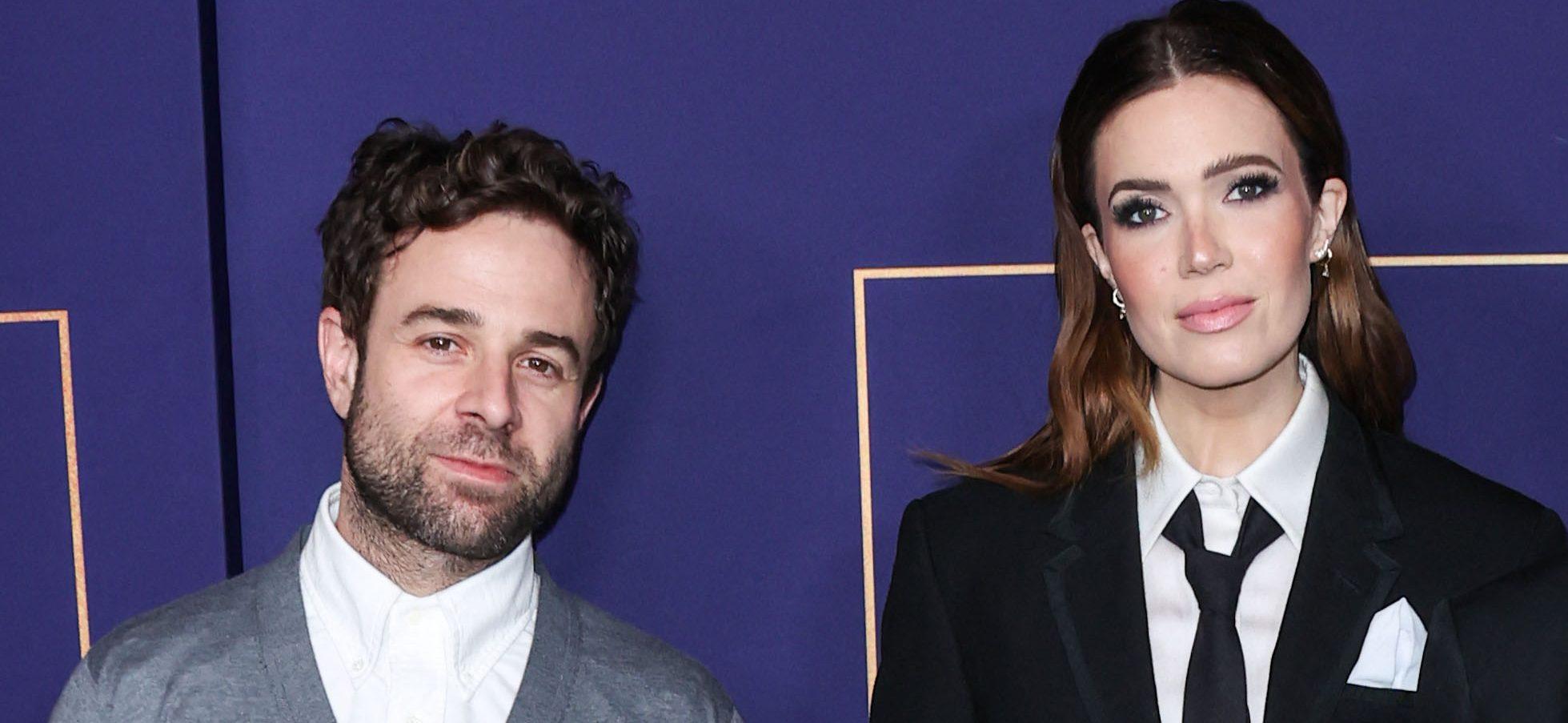 Mandy Moore and husband Taylor Goldsmith arrive at NBCUniversal's FYC House Closing Night Music Event