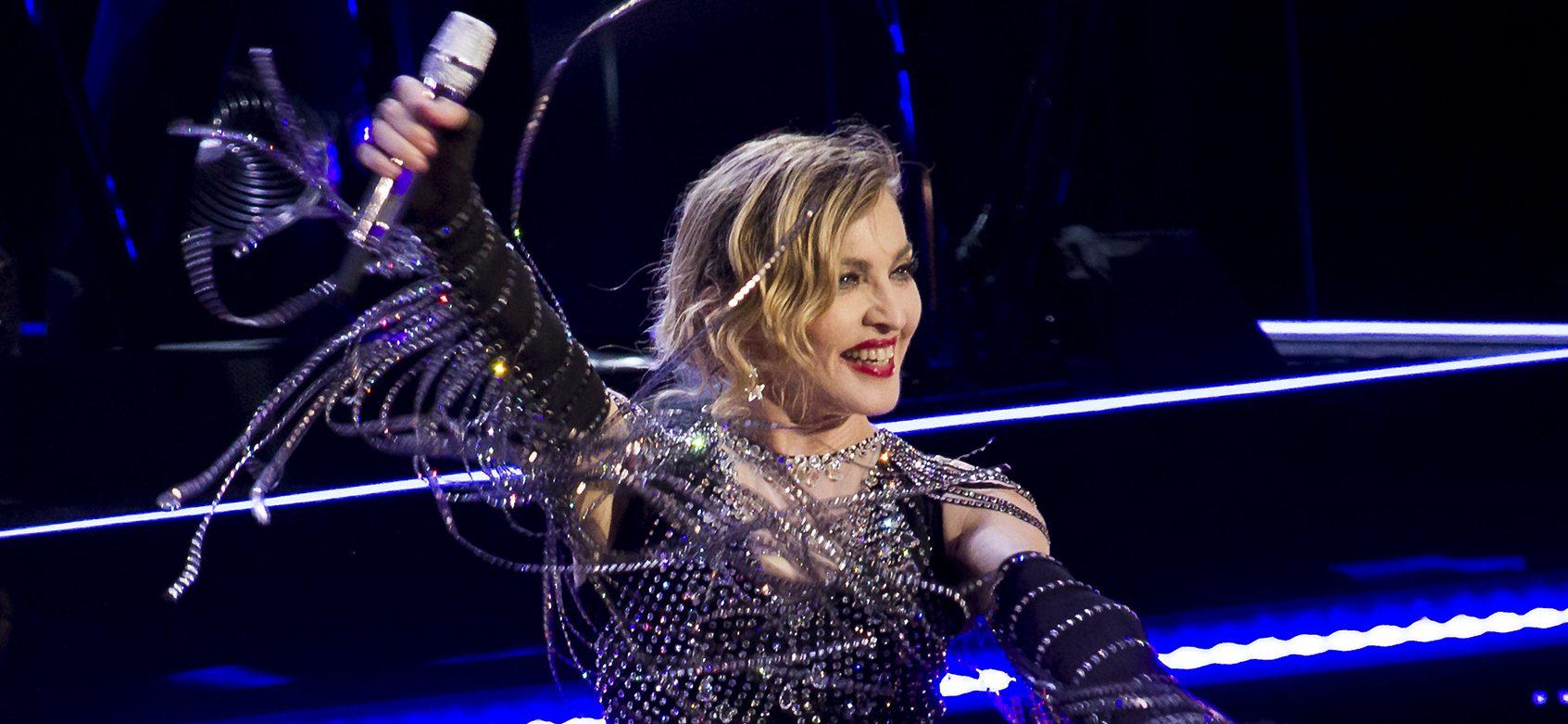 Madonna Goes Hard At Rehearsals For Upcoming Celebration Tour In Fishnets