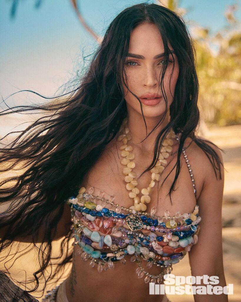 Megan Fox on SI Swimsuit cover