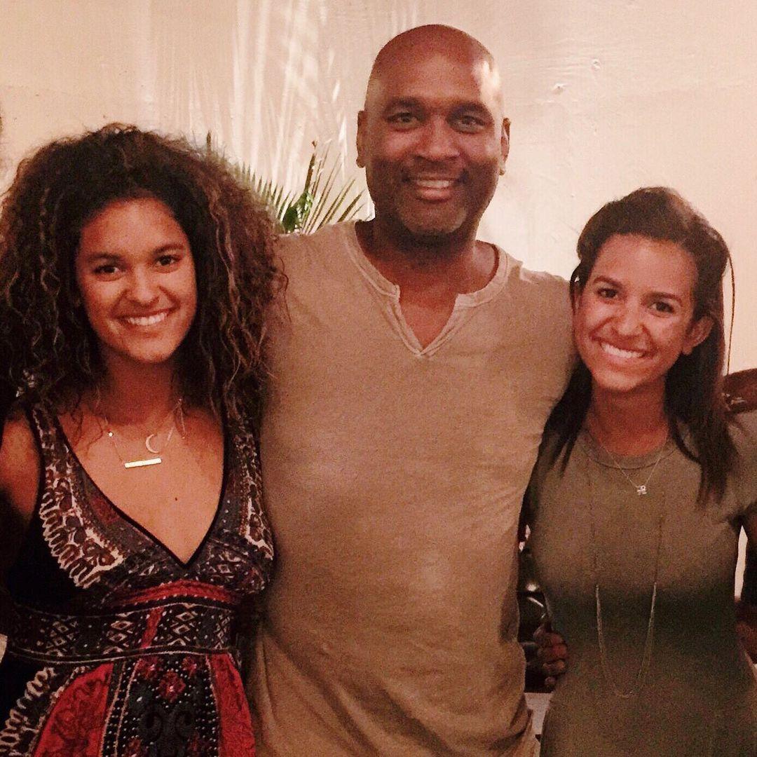 Lance Blanks and his daughters Riley and Bryn
