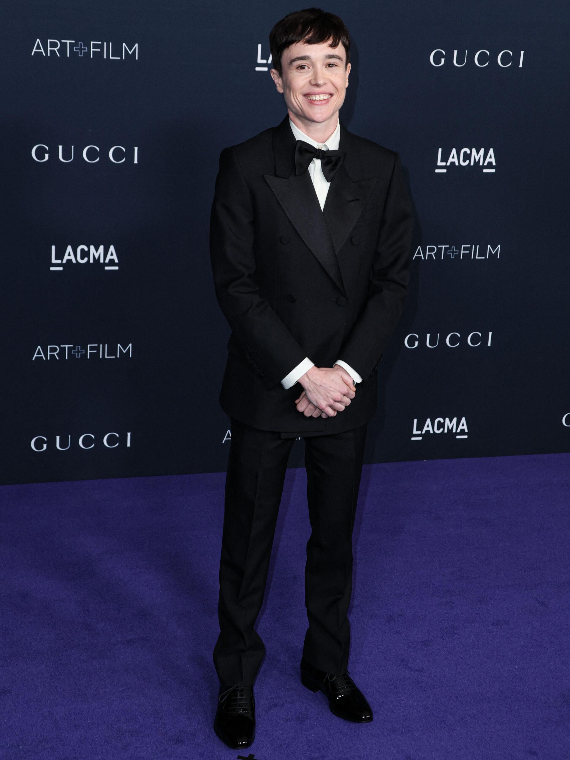 Elliot Page at the 11th Annual LACMA Art + Film Gala 2022
