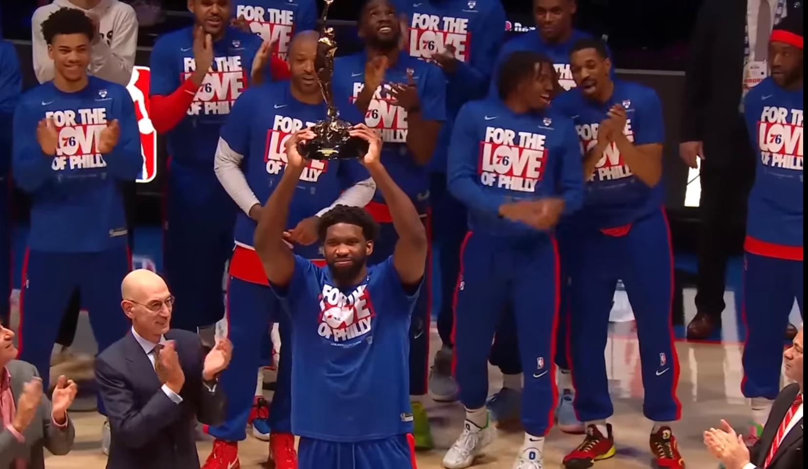 Joel Embiid named MVP 