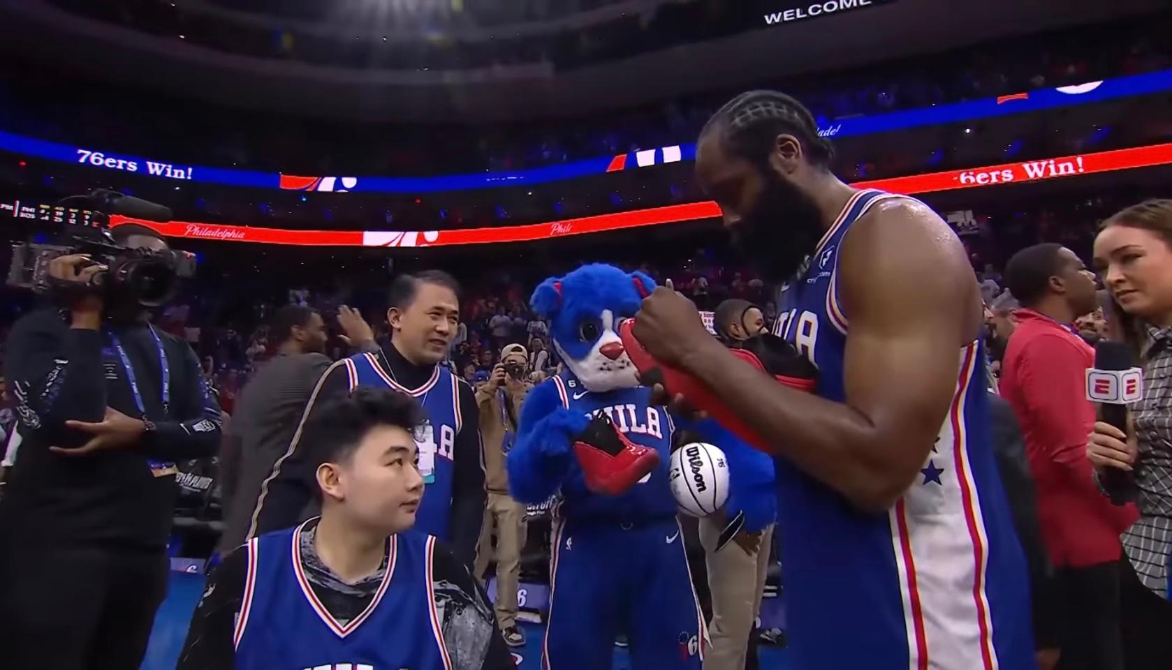 James Harden and John Hao