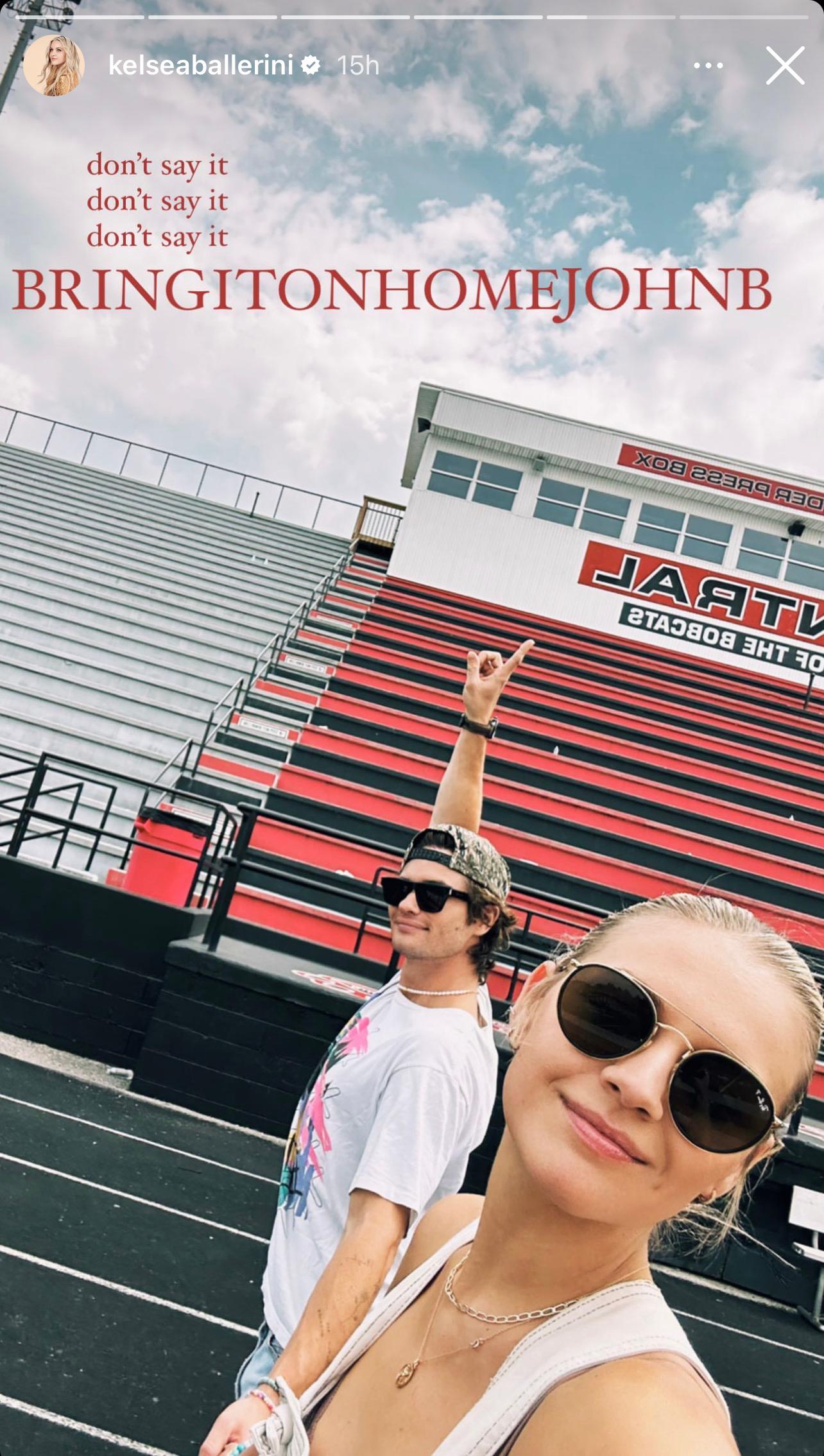 Kelsea Ballerini Summons High School Memories In Knoxville Hometown With BF Chase Stokes