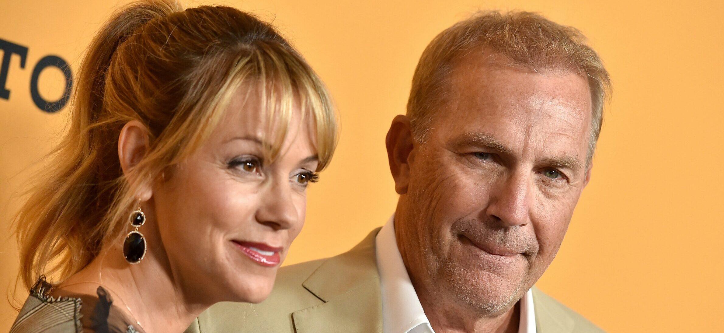 Kevin Costner’s Estranged Wife Reportedly Taking Break From Divorce Drama With 2 Of Their Kids
