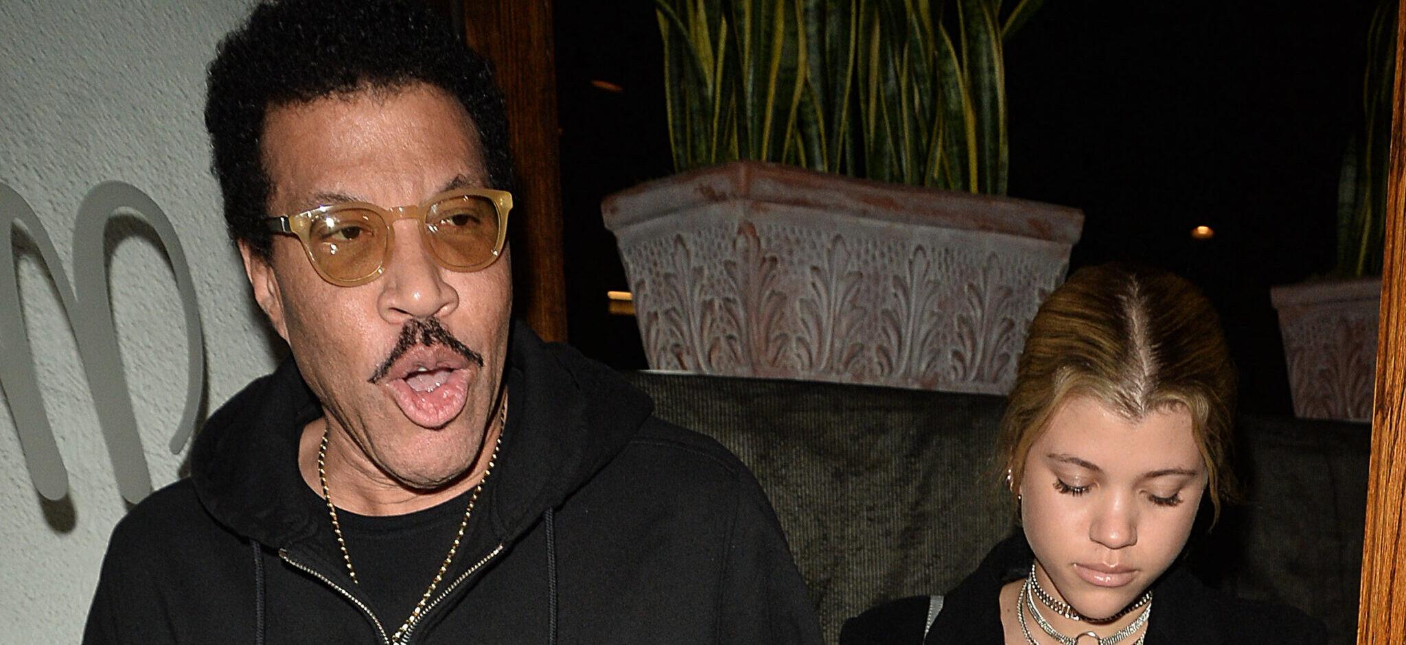 Sofia Richie Cuts Honeymoon Short To Support Dad Lionel Richie At Coronation