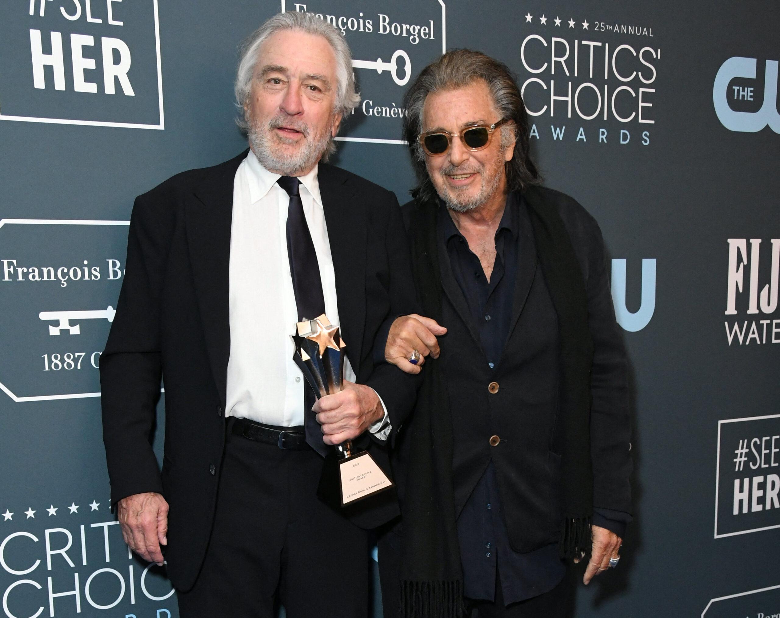 Robert De Niro & Al Pacino at the 25th Annual Critici's Choice Awards