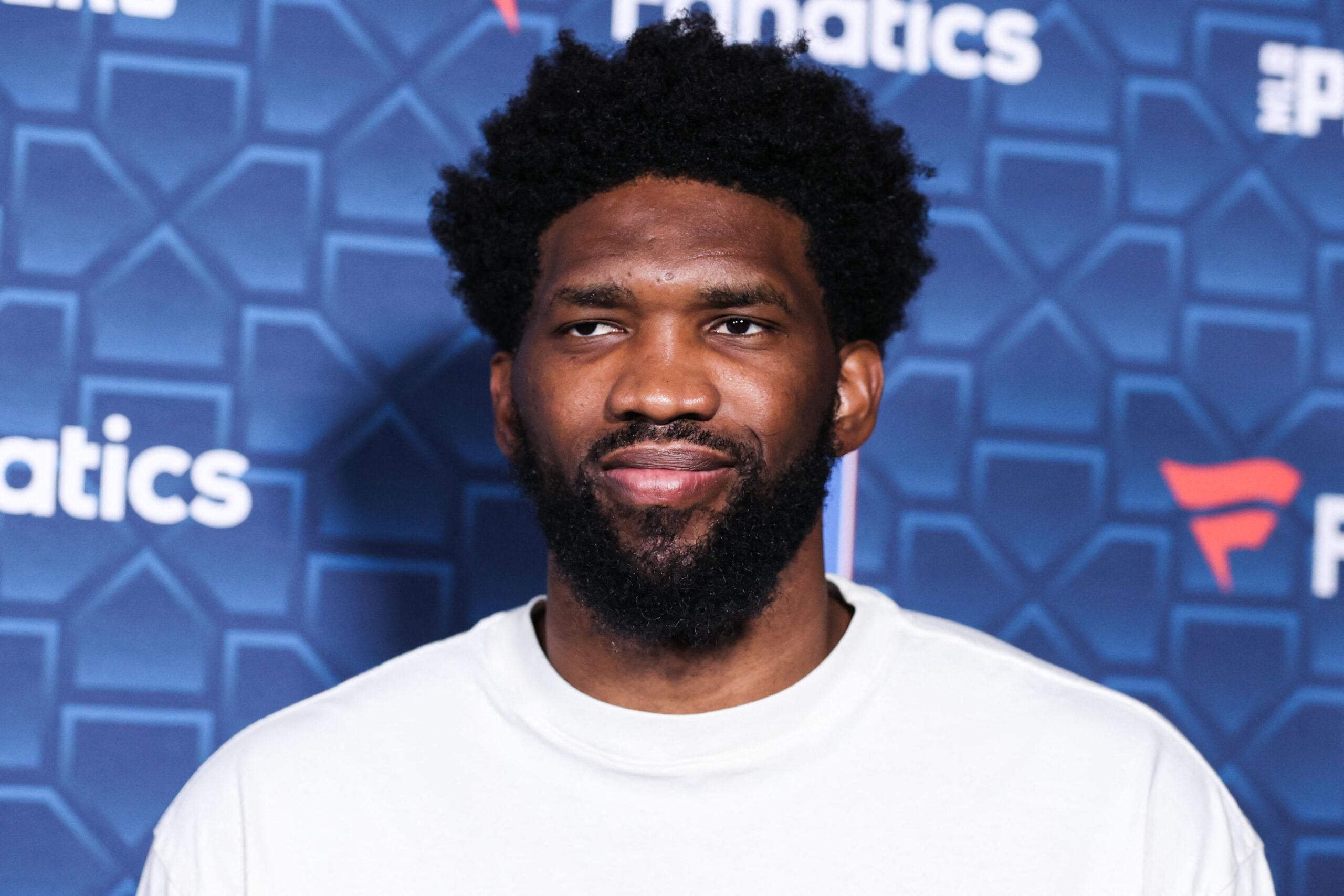 NBA Star Joel Embiid Gets Emotional Seeing His Son During MVP Ceremony
