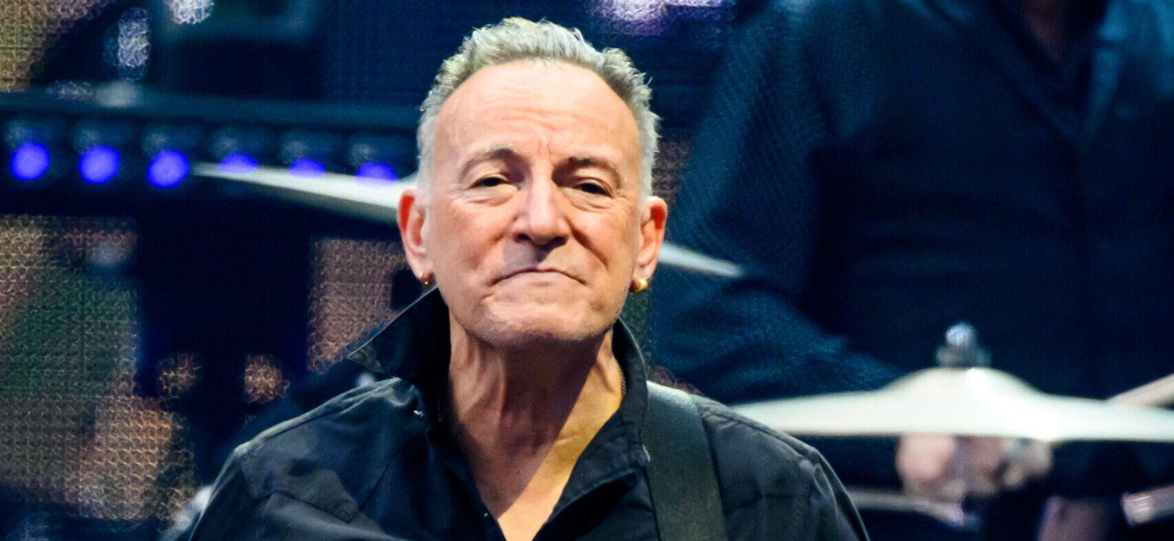 Bruce Springsteen Left Unhurt After Suffering Terrible Fall On Stage In Amsterdam