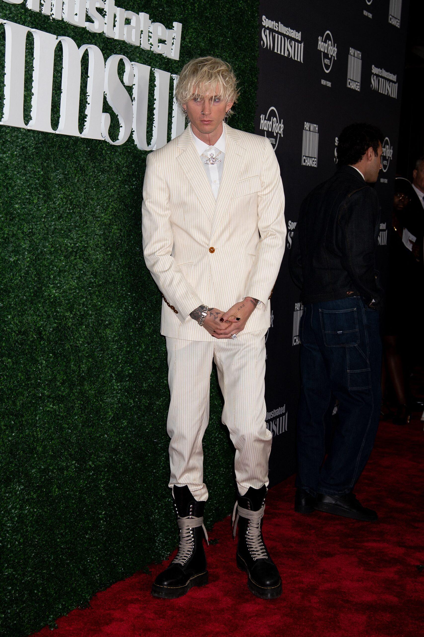 Machine Gun Kelly At Sports Illustrated Swimsuit 2023 Issue Release Party